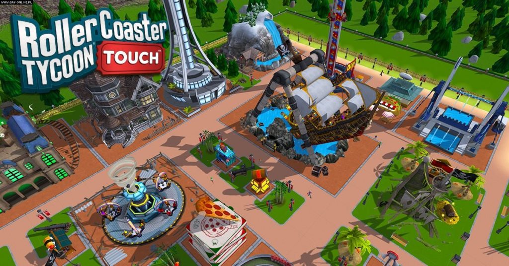 roller coaster tycoon touch