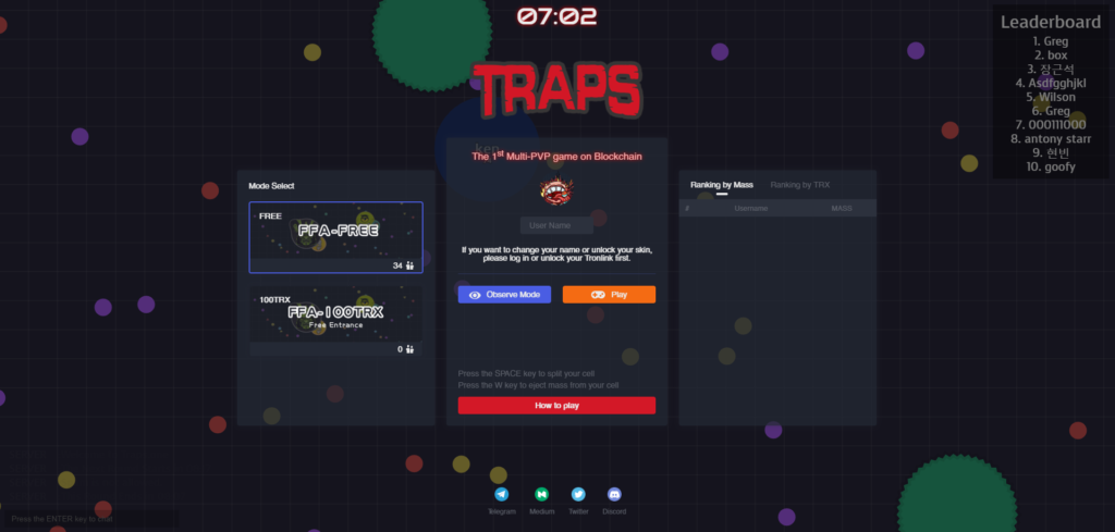 Traps Tron