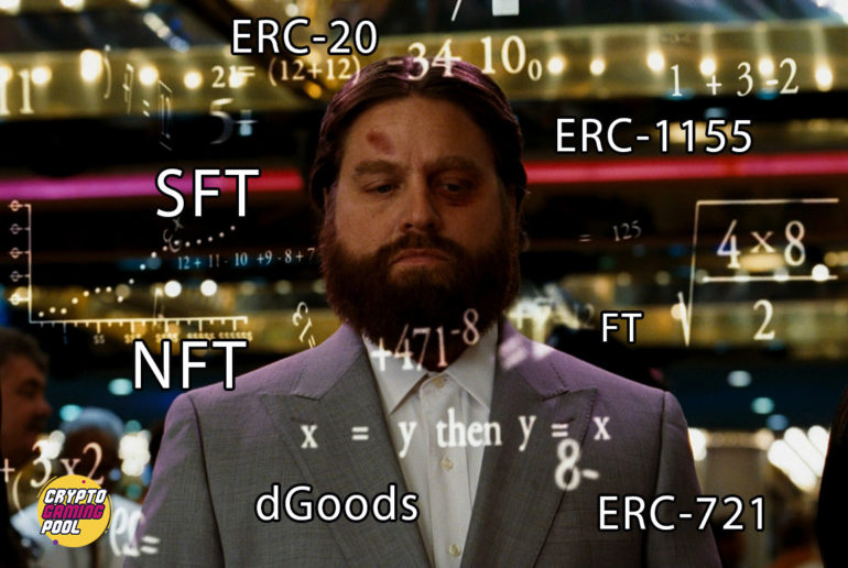 Что такое NFT, SFT, ERC721, ERC1155, dGoods и т. д