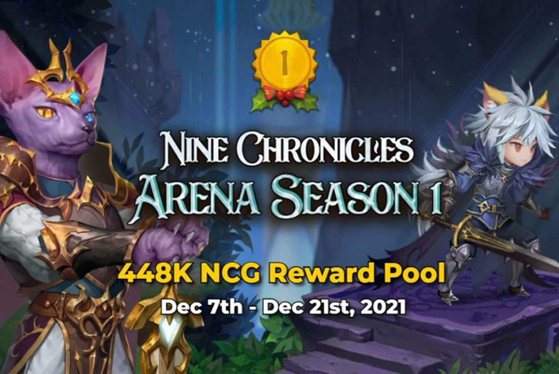 Анонс первого сезона Nine Chronicles Arena | CryptoGamingPool