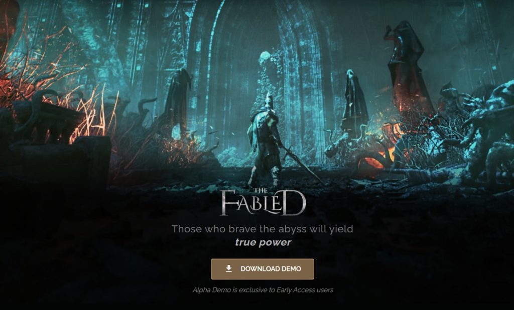 The fabled download demo